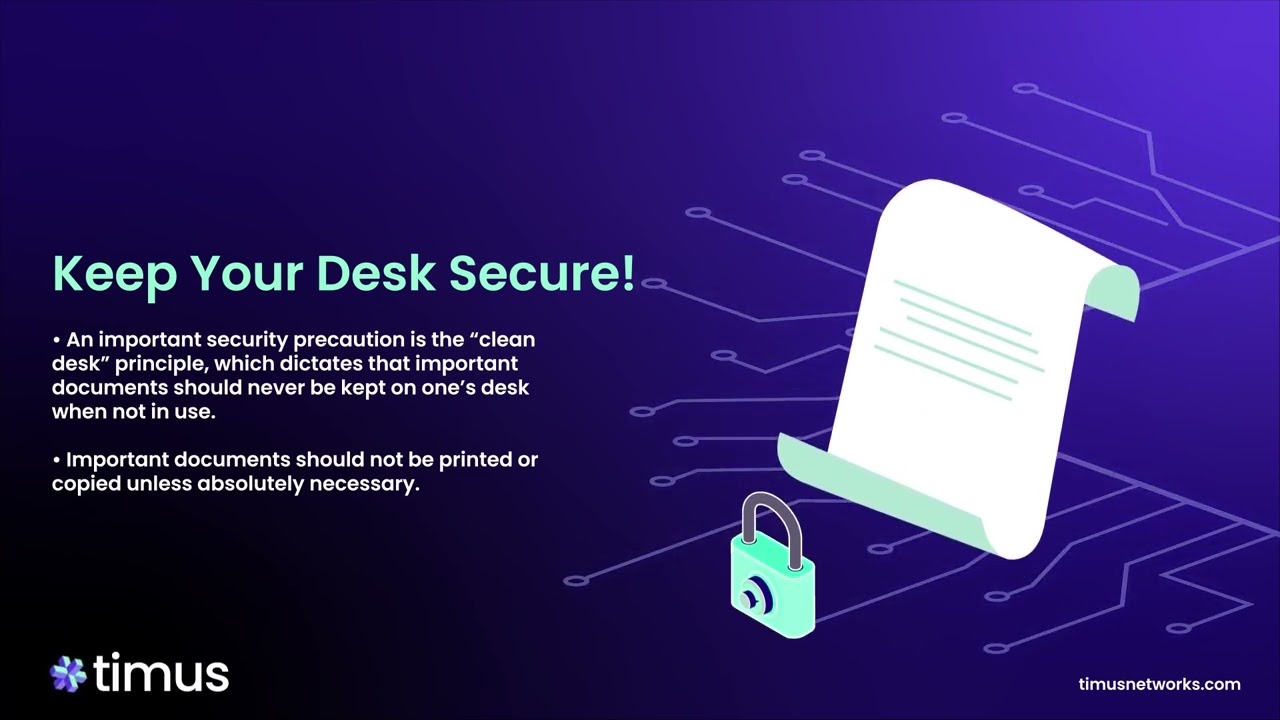 The Principle of a Clean Desk Image