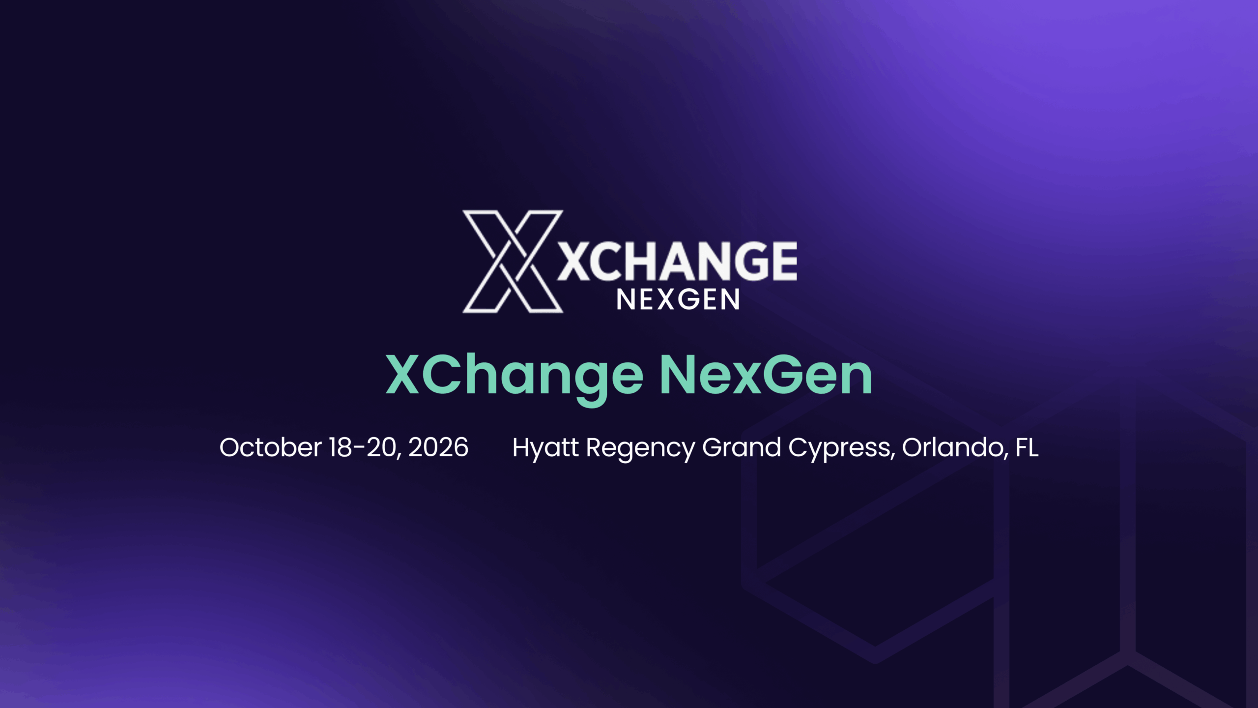 XChange NexGen 2026 Feature